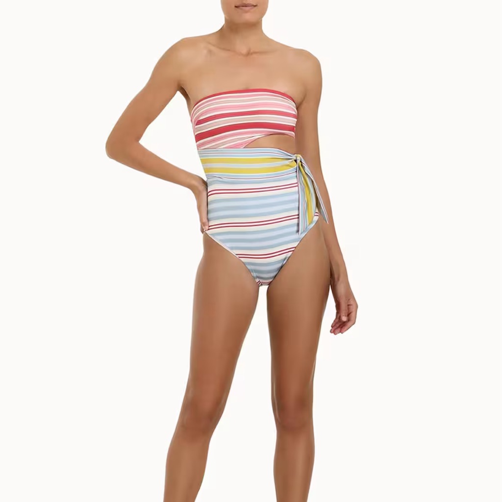 Zimmerman 1pc Pattie Scarf Tie Swimsuit | Size 8-10